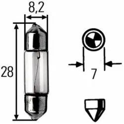 Lumini de Stationare, Bec Incandescent, Semnalizator, Lampa Frana, Bec, Bec