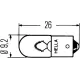 Iluminare Demarcare / Avertizare, Lumini de Stationare, Lumini Interioare, Bec Incandescent, Semnalizator, Bec, Bec HELLA 8GP 002 067-241