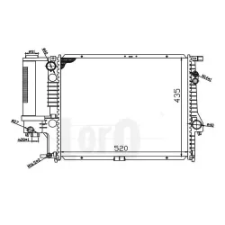 Racire Motor, Radiator