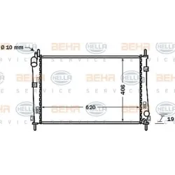 Racire Motor, Radiator