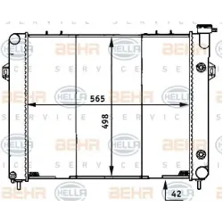 Racire Motor, Radiator