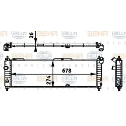 Racire Motor, Radiator