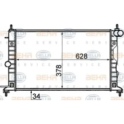 Racire Motor, Radiator