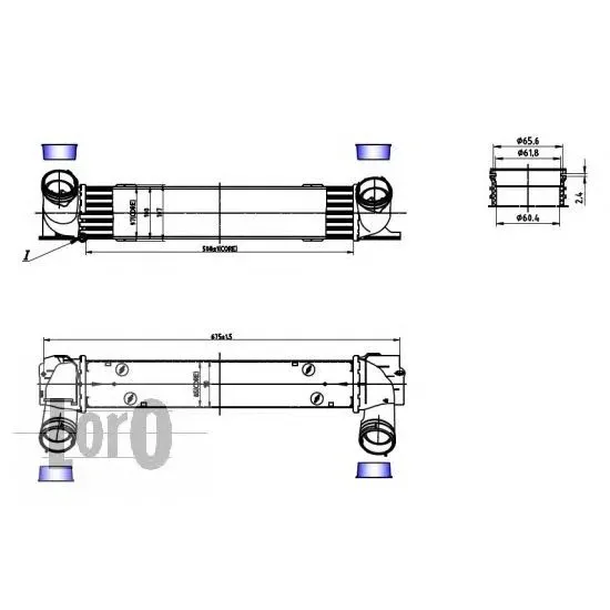 Intercooler, Compresor LORO 004-018-0004