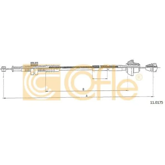 Cablu Acceleratie COFLE 11.0175