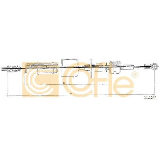 Cablu Acceleratie COFLE 11.1244