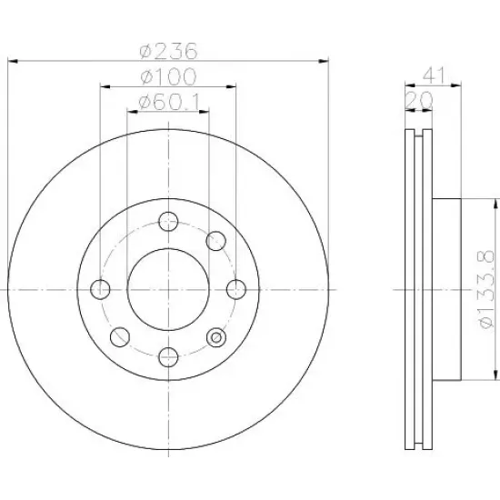 Disc Frana TEXTAR 92029603