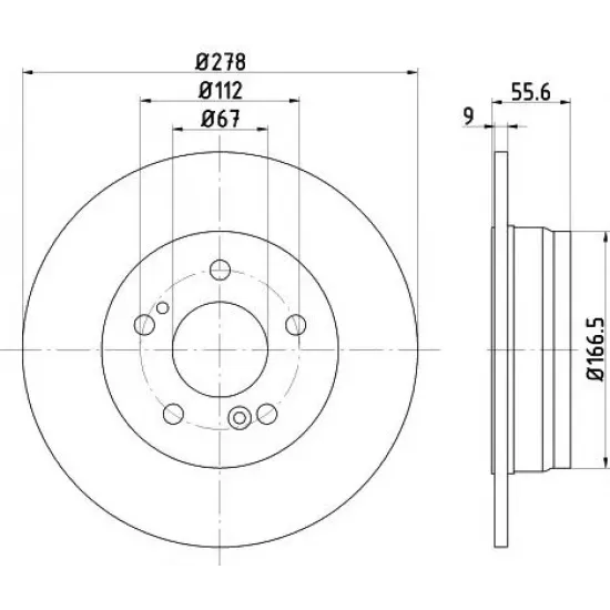 Disc Frana TEXTAR 92032703