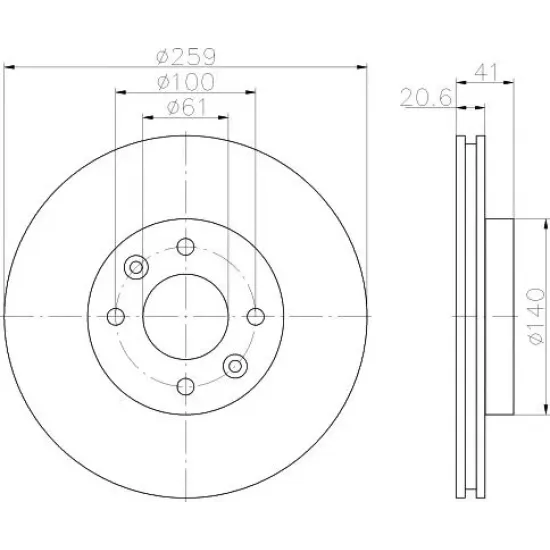 Disc Frana TEXTAR 92054900