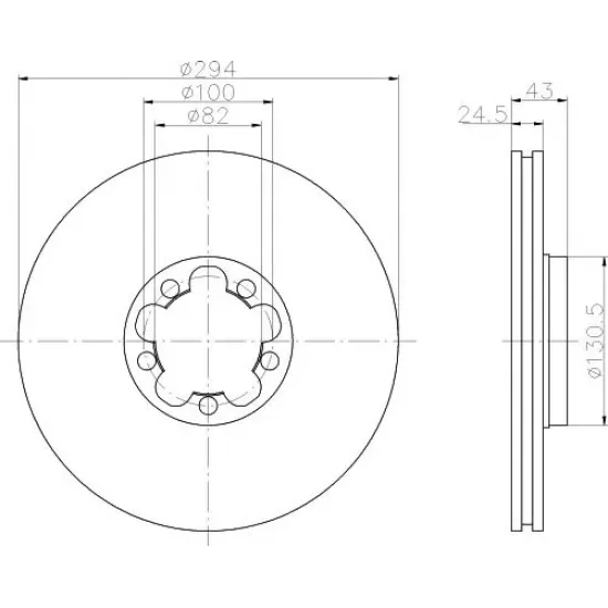 Disc Frana TEXTAR 92103803