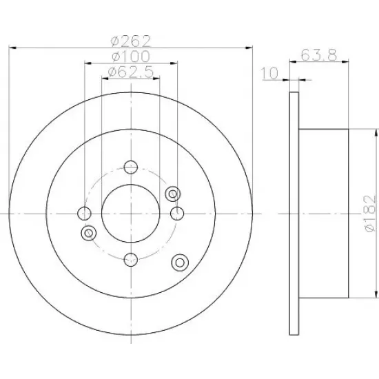 Disc Frana TEXTAR 92161303