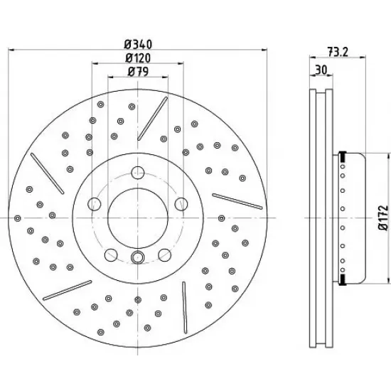 Disc Frana TEXTAR 92265025