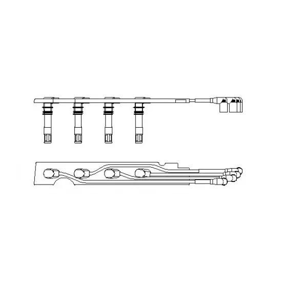 Set Cablaj Aprinder BREMI 968G100