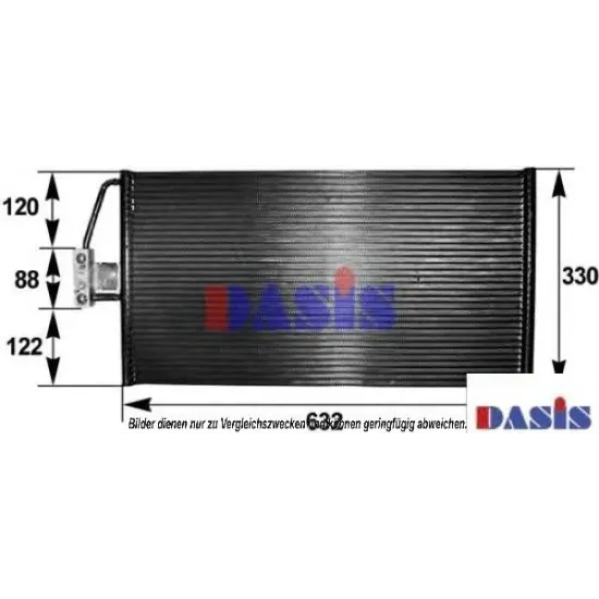 Condensator, Climatizare MAHLE ORIGINAL AC 266 000S