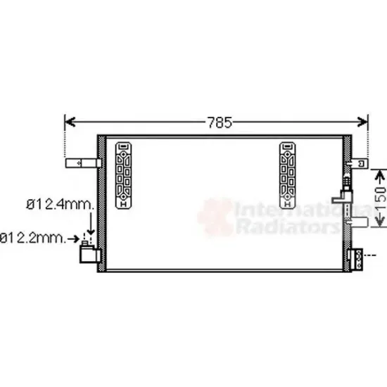 Condensator, Climatizare MAHLE ORIGINAL AC 457 000S