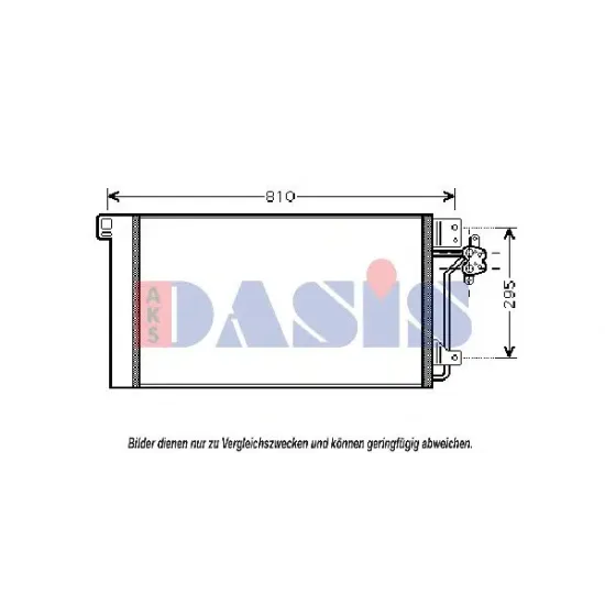 Condensator, Climatizare MAHLE ORIGINAL AC 672 000S