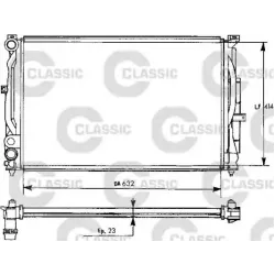 Racire Motor, Radiator