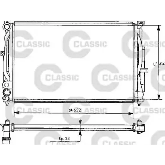 Racire Motor, Radiator ENTEREX AD011NTRX