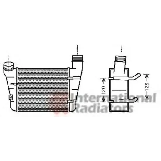 Intercooler, Compresor MAHLE ORIGINAL CI 336 000S