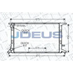 Racire Motor, Radiator