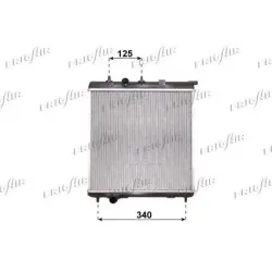 Racire Motor, Radiator