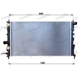 Racire Motor, Radiator