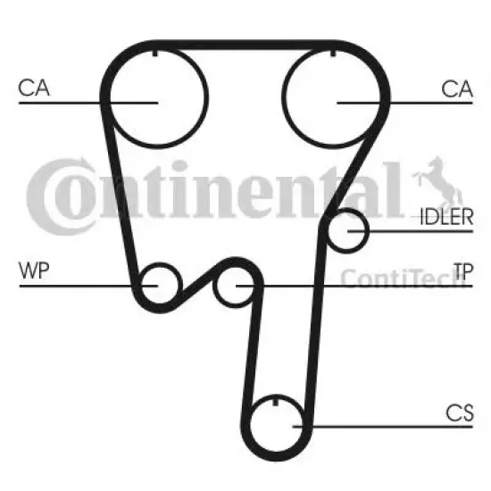 Curea de Distributie CONTITECH CT979