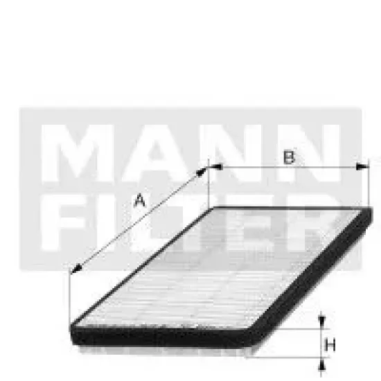 Aer Habitaclu, Filtru MANN-FILTER CU 2136