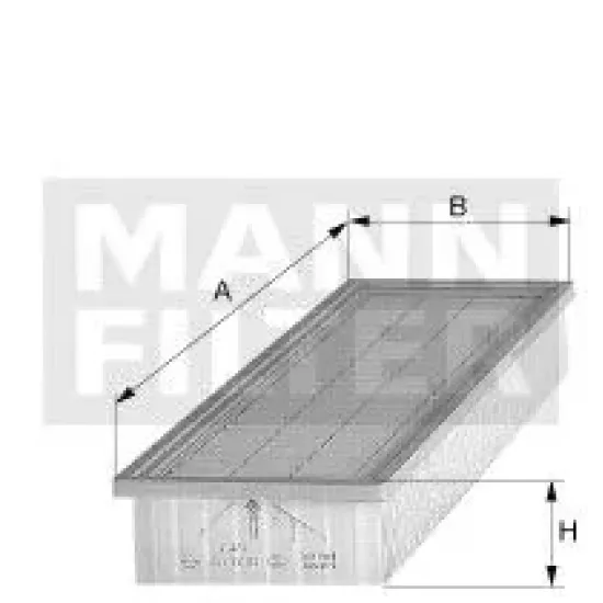 Aer Habitaclu, Filtru MANN-FILTER CU 3125