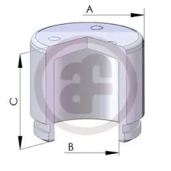 Etrier Frana, Piston