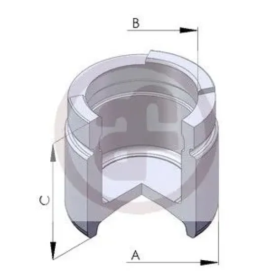 Etrier Frana, Piston AUTOFREN SEINSA D02571