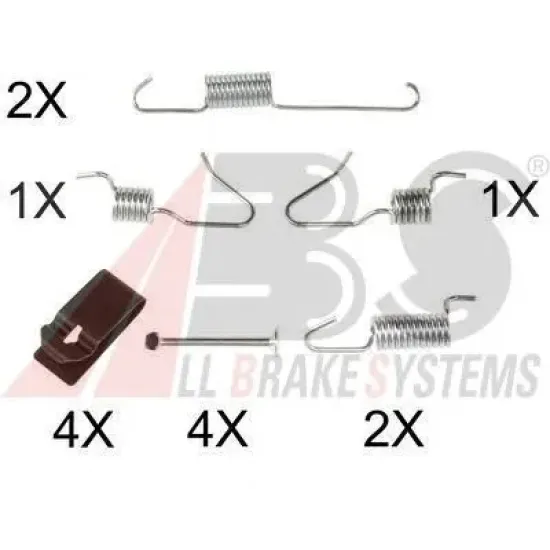 Saboti Frana Parcare, Set Accesorii AUTOFREN SEINSA D3995A