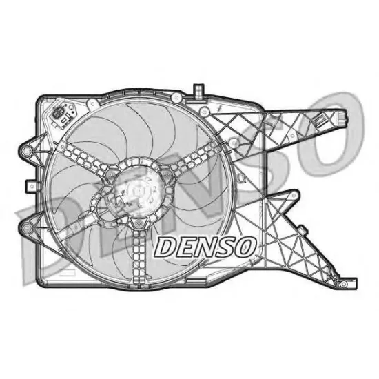 Ventilator, Radiator DENSO DER20010