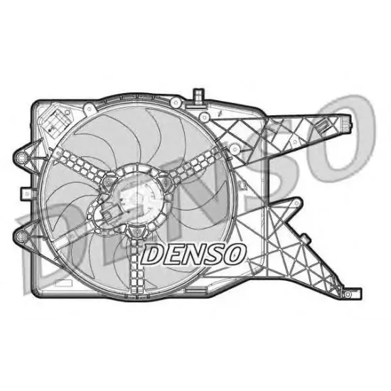 Ventilator, Radiator DENSO DER20011