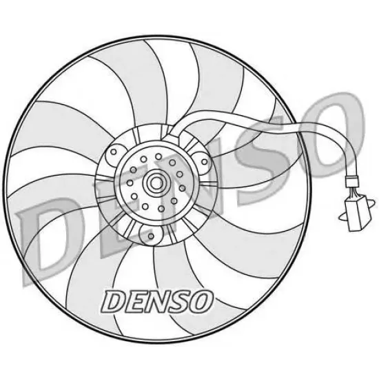 Ventilator, Radiator DENSO DER32007