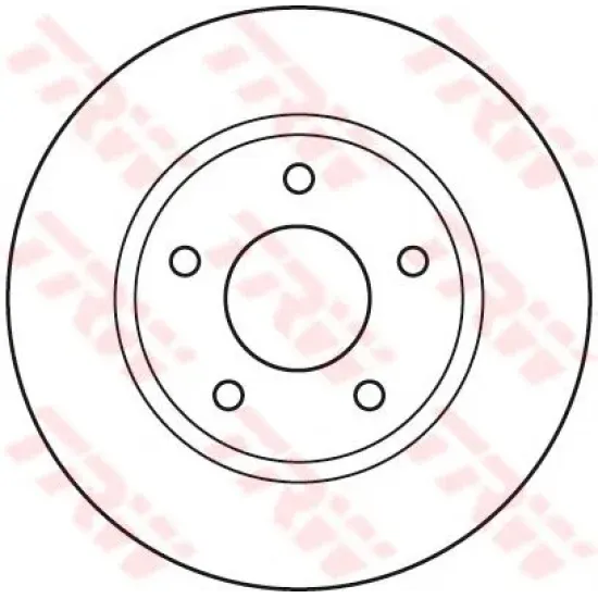 Disc Frana TRW DF4933