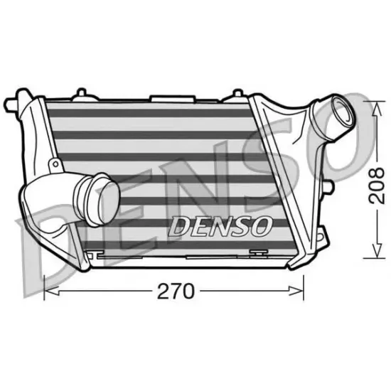 Intercooler, Compresor DENSO DIT02015