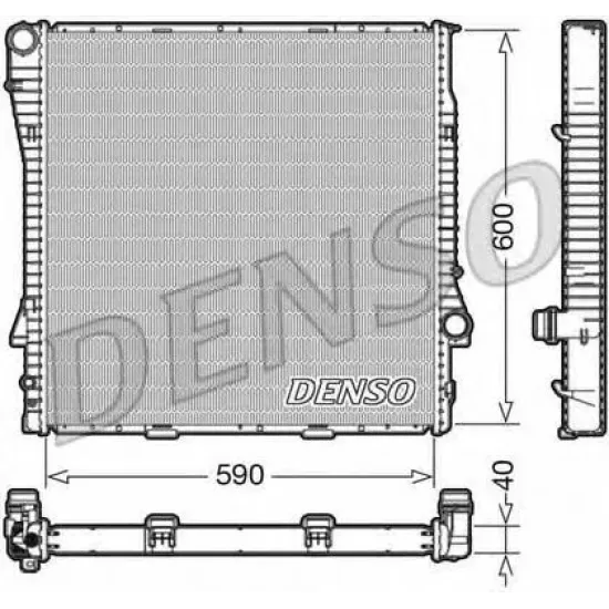 Racire Motor, Radiator DENSO DRM05112