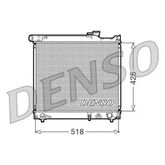 Racire Motor, Radiator DENSO DRM47012