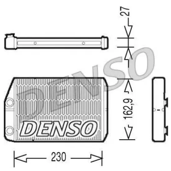 Incalzire Habitaclu, Schimbator Caldura DENSO DRR09034