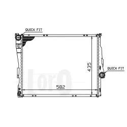 Racire Motor, Radiator