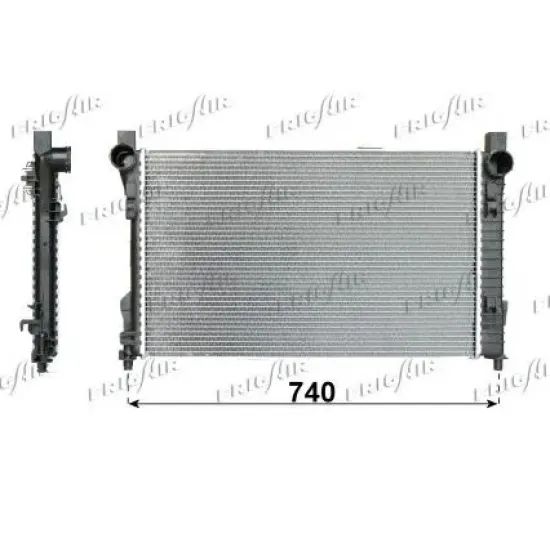 Racire Motor, Radiator LORO 019-017-0020-B