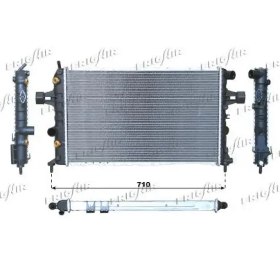 Racire Motor, Radiator LORO 037-017-0083