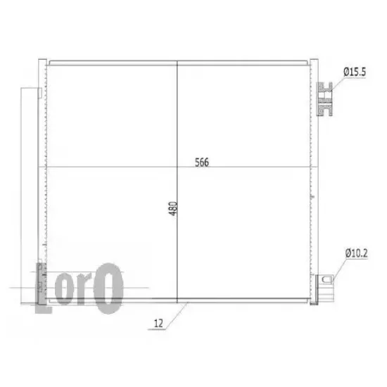 Condensator, Climatizare FRIGAIR 0809.3077