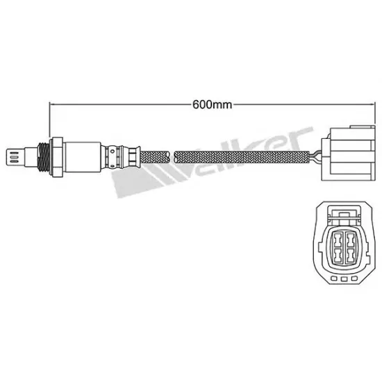 Sonda Lambda METZGER 0893499