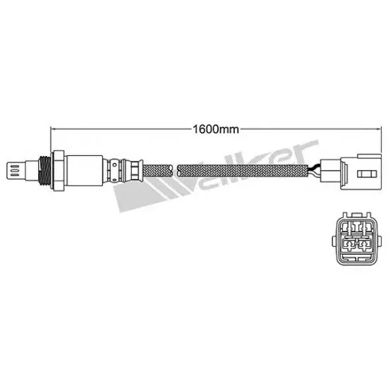 Sonda Lambda METZGER 0893504