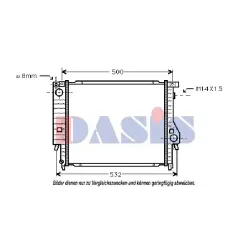 Racire Motor, Radiator