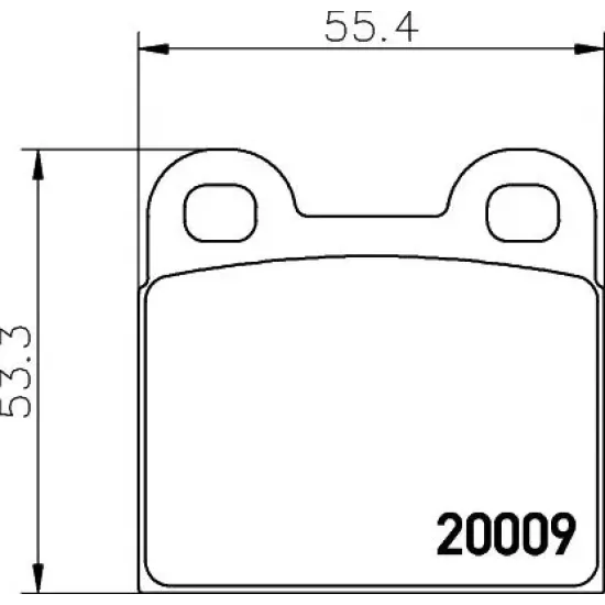 Set Placute Frana, Frana Disc