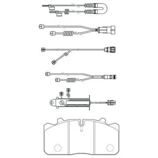 Set Placute Frana, Frana Disc