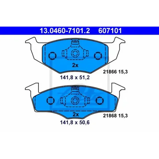 Set Placute Frana, Frana Disc